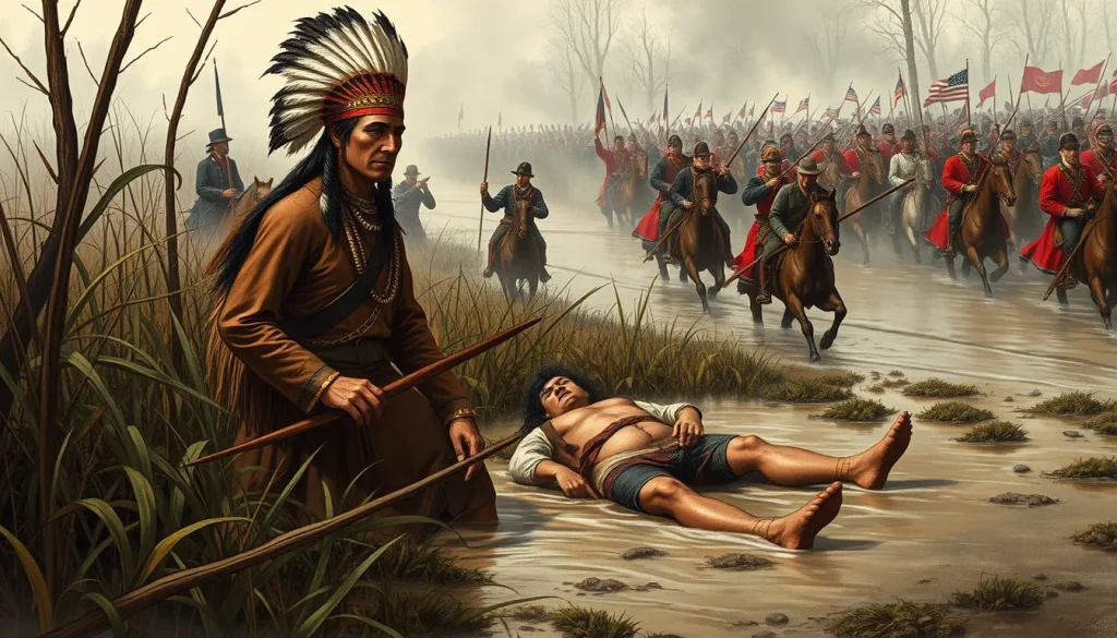 Featured image for Tecumseh’s Death at the Battle of the Thames — 1
