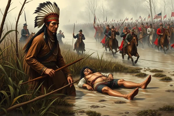 Tecumseh’s Death at the Battle of the Thames