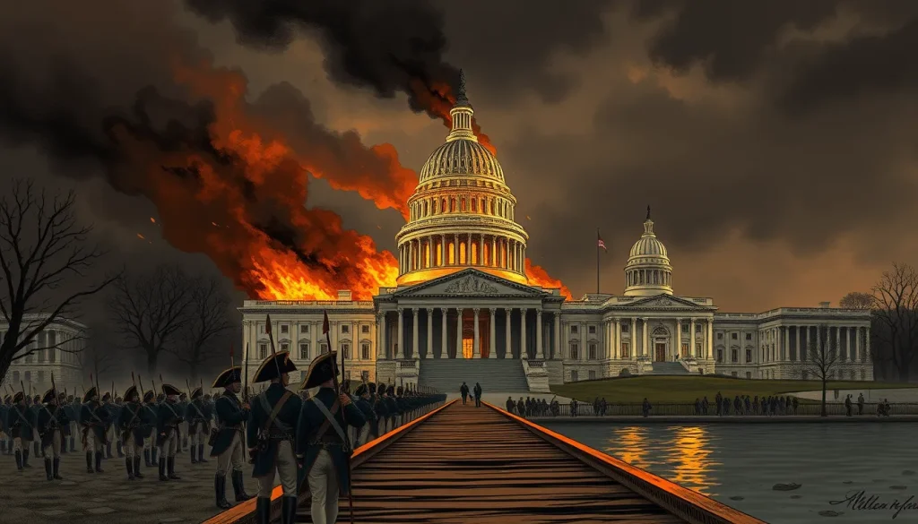 Featured image for The Burning of the U.S. Capitol (1814) — 1