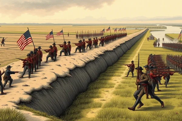 American Forces at the Battle of New Orleans