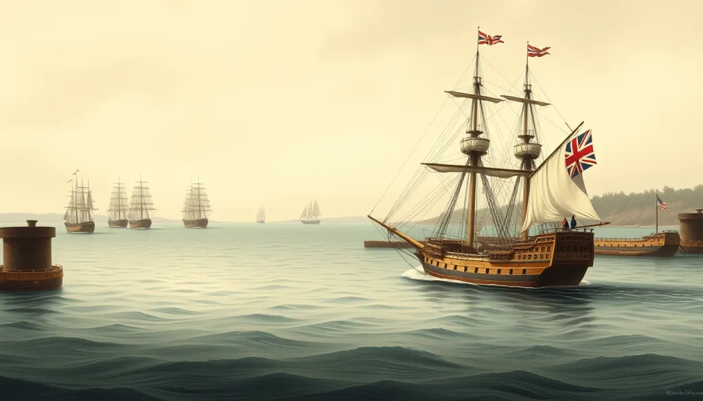 Featured image for The British Blockade of the United States (1812–1815) — 1