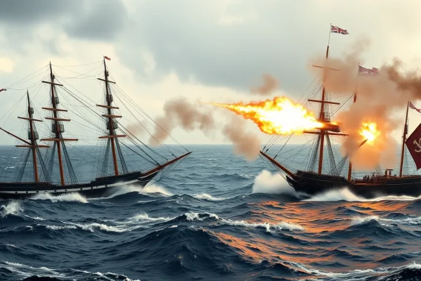 USS Constitution vs HMS Guerriere
