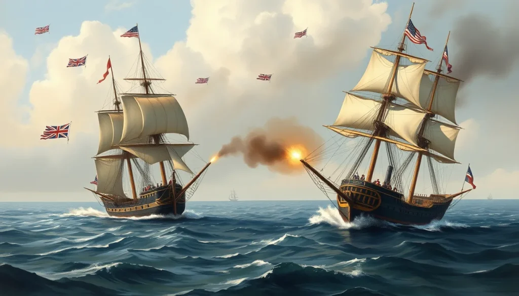 Featured image for USS Chesapeake vs HMS Shannon (1 June 1813) — 1