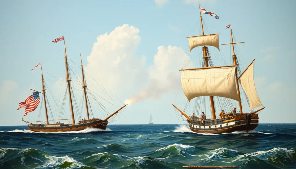 Featured image for USS Peacock vs HMS Epervier — 1
