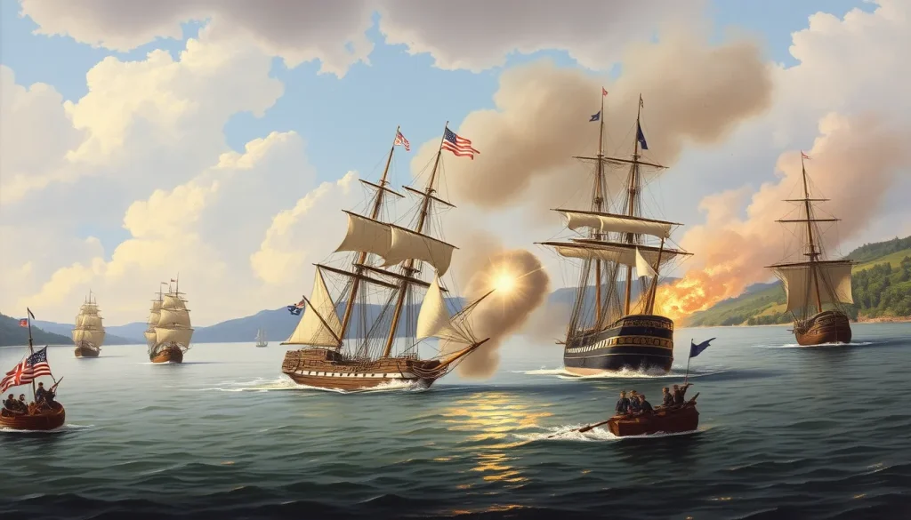 Featured image for USS Saratoga and the Battle of Lake Champlain — 1