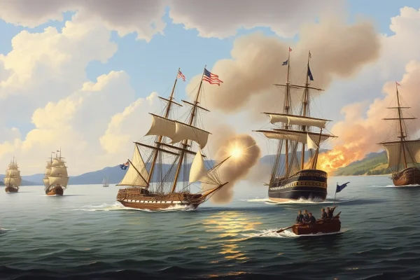 USS Saratoga and the Battle of Lake Champlain