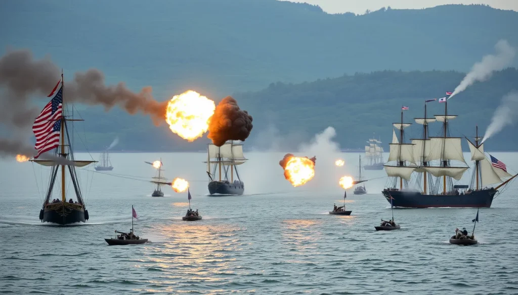 Featured image for HMS Confiance and the Battle of Lake Champlain — 1