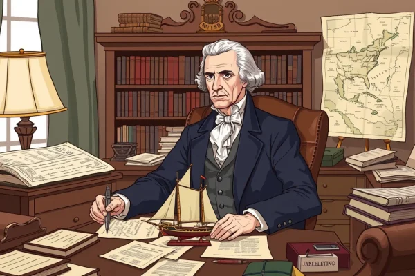 James Madison During the War of 1812