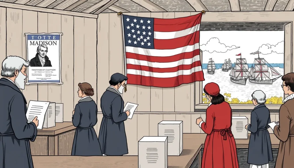 Featured image for James Madison’s Reelection During the War of 1812 — 1