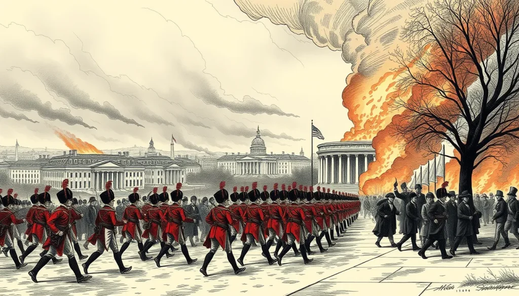 Featured image for Contemporary Accounts of the Burning of Washington — 1
