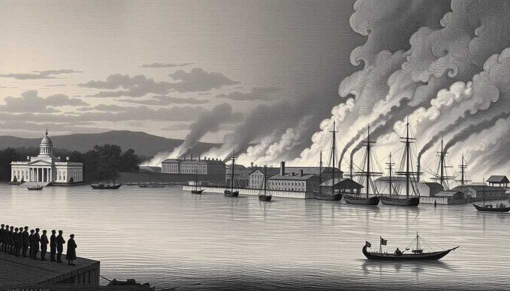 Featured image for The Washington Navy Yard in the War of 1812: From Shipyard to Inferno — 1
