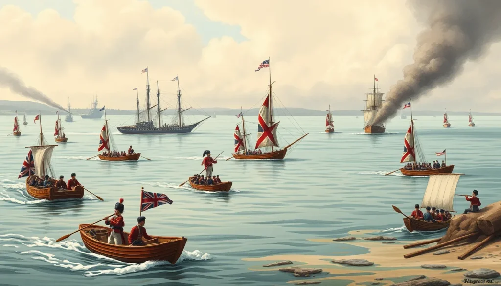Featured image for British Amphibious Raids on Lake Ontario in the War of 1812 — 1