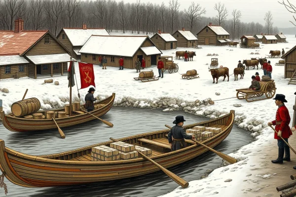 How Did the British Commissariat Supply Its Forces in Canada During the War of 1812?