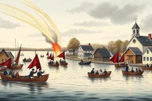 What Was the Civilian Experience During the British Raids on Havre de Grace and Frenchtown?