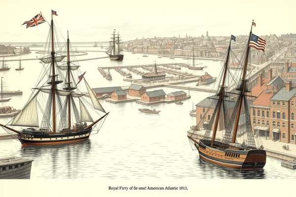 How Did the British Blockade Affect American Coastal Cities During the War of 1812?
