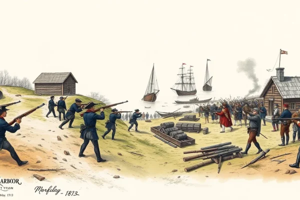 The Battle of Sackets Harbor (1813): The Defense of the American Naval Base